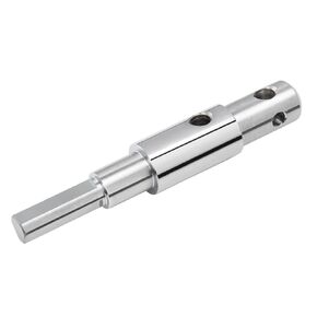 Two Stage Auger Adapter Ice Auger Drill Converter for 3/4" and 7/8" Inner Diameter Auger Shaft, Drill Transfer Connector for Ice Fishing & Ground Boring