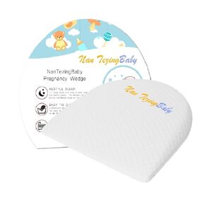 Pregnancy Wedge Pillow,13.3 x 12.5 x 2.7 inches with Removeable Cover