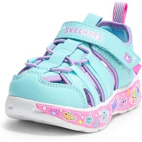 Skechers Kid's Play Scene Splash - أحذية طاقم لطيفة