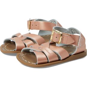 Salt Water Sandal by Hoy Shoes The Original Salt Water Hook & Loop (Infant/Toddler/Little Kid) Rose Gold 8 Toddler M