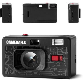 135SC Camera ، 35 مم ، خالية من التركيز ، كاميرا فيلم قابل لإعادة الاستخدام مع فلاش ، مدعوم من AAA Battery (لا يتم تضمين فيلم وبطارية)