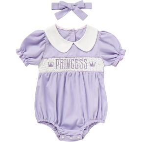 GRNSHTS Baby Girl Romper Newborn Clothes Bodysuit Jumpsuit Baby Girl Clothes Outfit 0-18M