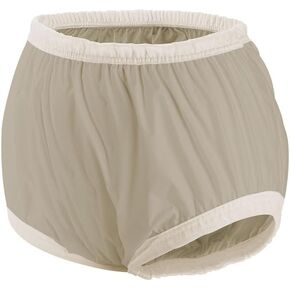 Adult Diaper Cover Noiseless Leakproof Underwear Cover Durable Pull-On Waterproof Underwear Lightweight Waterproof Underwear for Incontinence to Use with Diapers & Briefs for Added Leakage Protection