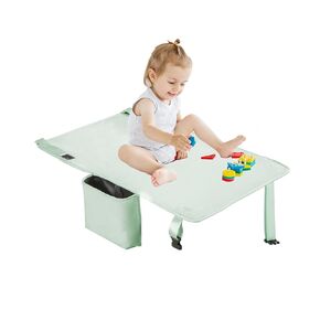 Toddler Airplane Bed, Airplane Seat Extender for Kids, Baby Travel Essentials, Black