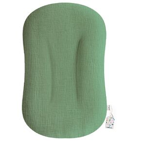 Muslin Baby Lounger Cover - Organic Cotton Baby Pillow Lounger Cover for Newborn - Soft and Breathable Infant Pillow Lounger Cover - Covers Only