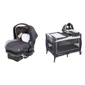 Baby Trend EZ-LIFT 35 Plus Infant Car Car و Lil 'Snooze Deluxe II Center Bundle