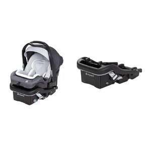 Baby Trend Secure-Lift 35 Infant Car Seat and EZ-LiftTM 35 Plus Infant Car Seat Base Bundle, Dash Grey and Black