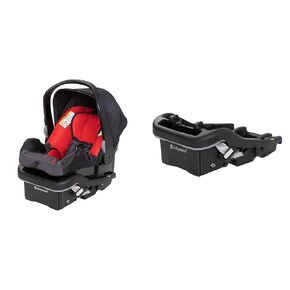 Baby Trend EZ-Lift Plus 35 Infant Car Seat and Extra Base with Latch Connectors and Flip Foot Recline