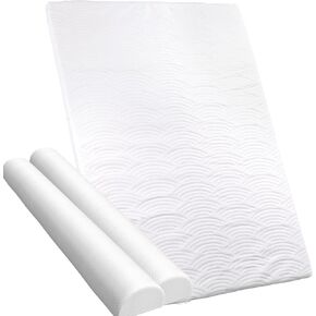 Primica Bundle Pack and Play Mattress 38"x26"x1.5" (Cover Included) & Set of 2 Toddler Bed Bumper 52"x7"x5"