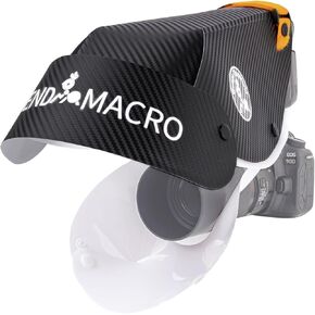 Macro Photography Flash Softbox Diffuser Kit, for Macro Jewelry Insect Photography,Portable Speedlite Flash Diffuser Softbox,Compatible with all macro lenses, zoom lenses, etc（Focus Lamp Not Included）