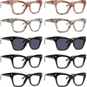 10 عبوات من القراء البيضاويين، غشاشون مستديرون للسيدات +0.00 in Kuwait