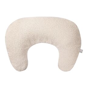 Boppy Nursing Pillow with Luxe Fabric Cover, Oatmeal Boucle, More Supportive Pillow for Breastfeeding & Bottle Feeding, Firmer, Higher, Larger Area Than Original Nursing Pillow w/Premium Fabric Cover