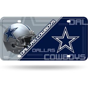 RICO INDUSTRIES NFL New York Giants Unisex New York Giants License Plate Metalnew York Giants License Plate Metal, Team Color, One Size (6734548498)