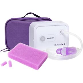 Dr. Noze Best NozeBot Travel Bundle | On-The-Go Baby Nasal Care Kit with NozeBot On-The-Go Aspirator, 40 Filters & Travel Bag | Baby Registry Essential for Congestion Relief Anywhere