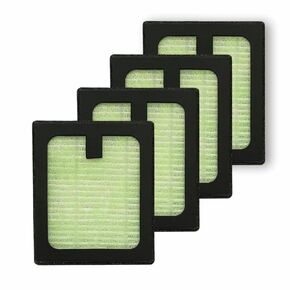 4 Pack HEPA Filter Replacement for Baby Brezza Baby Bottle Dryer Advanced, Hepa Filter Replacement Parts Compatible with Baby Brezza Baby Bottle Washer