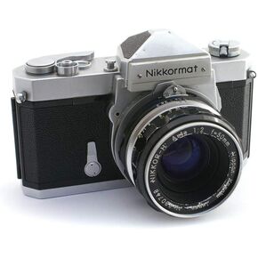 Nikon Nikomat (AKA Nikkormat) FTN SLR Film Camera With Nikon 50mm Nikkor-H f/2.0 Lens (Renewed)