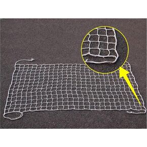 Safety Netting for Bunk Bed, Children Baby Banister Pet Stairs Protection Net, Outdoor Knotless Fence Sports Netting, Golf Backstop Net(Size:0.5Mx2M(1.64FTx6.56FT),Color:White)