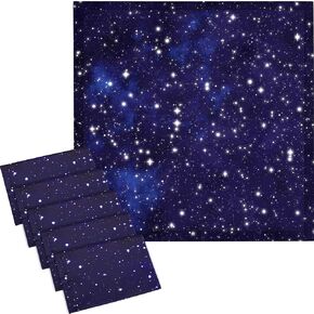VIHOSE 6 Pcs 2 x 2 ft Fluorescent Light Covers for Ceiling, Magnetic Light Cover with 8 Magnets Filters for School Classroom Home Office(Forest)
