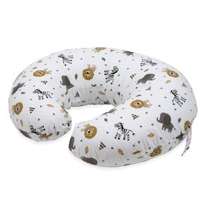 Nuby Support Pod Infant Breastfeeding Support Pillow by Dr. Talbot's, Zoo Animal Print