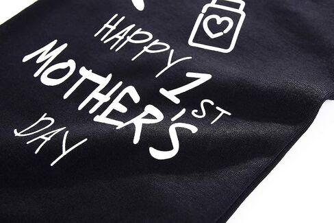 Newborn Infant Baby Bodysuit My 1st Mother's Day Romper Outfit Happy Mother's Day Cotton Jumpsuit Clothes in Saudi Arabia