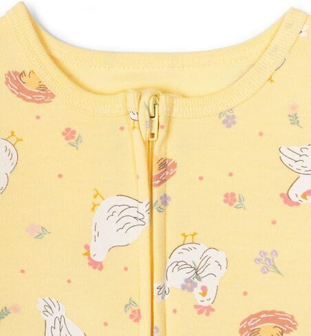 John Deere Farm Animals Tractors Baby Ribbed Zip Up Sleep N' Play Newborn to Infant Sizes (Newborn - 24 Months) in Saudi Arabia