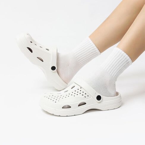 SOSOWHLTE Men's Women's Arch Support Clogs,Unisex Garden Shoes Comfortable Slip-on Outdoor Sandals Slippers for Beach Casual in Kuwait