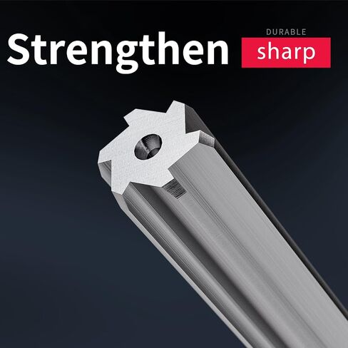 5.8mm Chucking Reamer,H7 HSS Straight Flutes Lathe Machine Reamer Metric 5.8mm,Round Shank Milling Cutting Tool,1 pcs DRINYOUNG(5.8mm) in Saudi Arabia