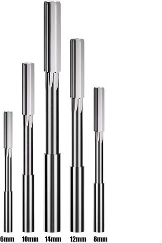 5.8mm Chucking Reamer,H7 HSS Straight Flutes Lathe Machine Reamer Metric 5.8mm,Round Shank Milling Cutting Tool,1 pcs DRINYOUNG(5.8mm) in Saudi Arabia