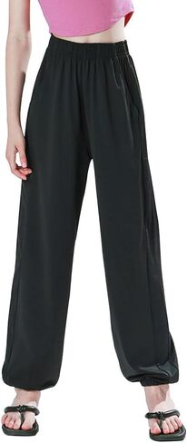 Enfants Chéris Girls Summer Baggy Harem Pants with Pockets Lightweight Quick Dry Sweatpants in Saudi Arabia