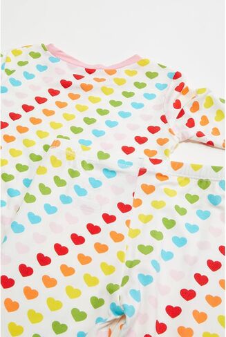 KicKee Pants Baby Girls' Print Long Sleeve Pajama Set (Toddler/Little Big Kids) in Saudi Arabia