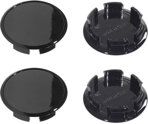 4Pcs 56.5mm(2.22inch) Push Through Center Caps Replacement Plug for EZ Lube Open End Plus Plug Center Caps, (Chrome OD 56.5mm, ID 47.4mm) in Saudi Arabia