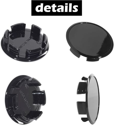 4Pcs 56.5mm(2.22inch) Push Through Center Caps Replacement Plug for EZ Lube Open End Plus Plug Center Caps, (Chrome OD 56.5mm, ID 47.4mm) in Saudi Arabia