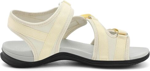 UBFEN WOMENS المشي لمسافات طويلة مريحة رياضة المشي المشي في الهواء الطلق الصنادل المياه الرياضية مع ثلاثة أحزمة قابلة للتعديل in Kuwait