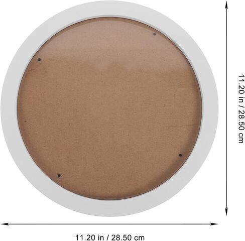 MAGICLULU 1Pcs 11inch Display Frame Circle Display Photo Frame Round Picture Frame for Home Wall Decors in Saudi Arabia