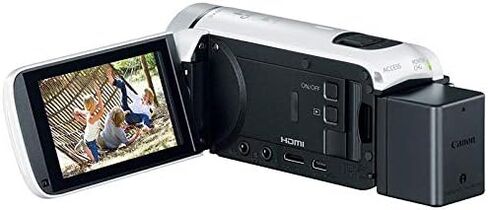 Canon VIXIA HF R800 Portable Video Camera Camcorder with Audio Input(Microphone), 3.0-Inch Touch Panel LCD, Digic DV 4 Image Processor, 57x Advanced Zoom, and Full HD CMOS Sensor, Black in Kuwait