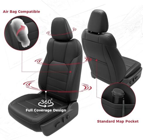 FREESOO 1:1 Fit for Subaru Forester Seat Covers 2024 2023 2022 2021 2020 2019 - Custom Fit Seat Covers Full Set for Subaru Forester - Luxury Waterproof Leather Car Seat Covers - Beige in Saudi Arabia