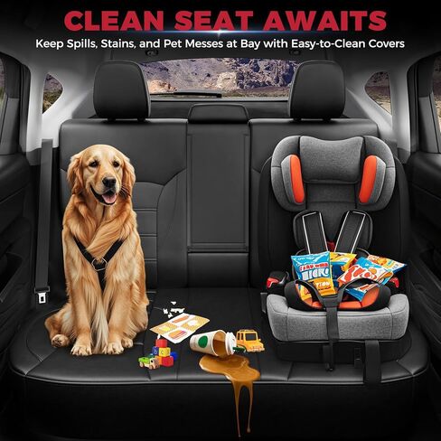 FREESOO 1:1 Fit for Subaru Forester Seat Covers 2024 2023 2022 2021 2020 2019 - Custom Fit Seat Covers Full Set for Subaru Forester - Luxury Waterproof Leather Car Seat Covers - Beige in Saudi Arabia