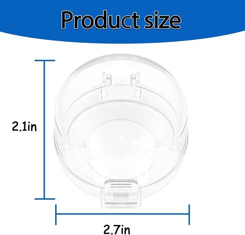 5-Pack Stove Knob Covers for Child Safety, Gas Stove Knob Locks Child Proof Oven Knob Locks for Babies and Pets, Easy to Install, Universal Size, Upgrade Heat-Resistant Material (Clear) in Kuwait