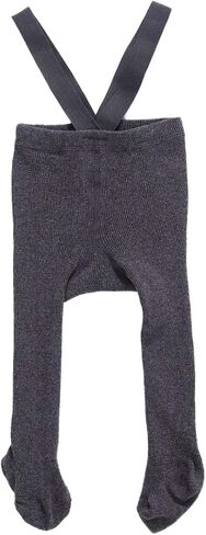 MBMSHEGH Newborn Baby Suspender Overall Bowknot Pantyhose High Waist Ribbed Knit Tights Infant Fall Winter Leggings Stocking in Kuwait