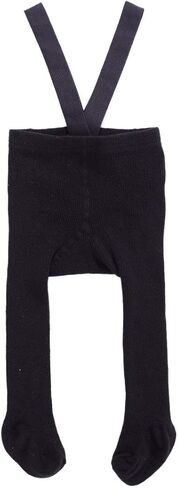 MBMSHEGH Newborn Baby Suspender Overall Bowknot Pantyhose High Waist Ribbed Knit Tights Infant Fall Winter Leggings Stocking in Kuwait