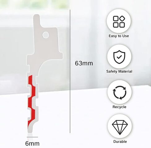 4pcs شفرة دريوال 48-00-1640 للاشتعال المتبادلة شفرات Sawzall مع شفرات القطع الجافة المتينة ذات النقطة الجافة عالية الأداء للوصول إلى الجدران الجافة المتوافقة مع معظم المناشير المتبادلة in Saudi Arabia