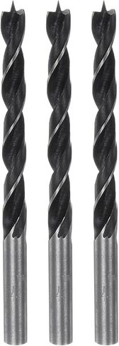 Harfington 3pcs Brad Point Drill Bits 7mm (7/8 ") DIA مستقيمة مستقيمة شانك حفر المقياس براد براد 2.76" حفر تويست دوامة الحفر للنجارين من المطاط البلاستيكي النجار in Kuwait