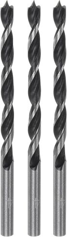 Harfington 3pcs Brad Point Drill Bits 7mm (7/8 ") DIA مستقيمة مستقيمة شانك حفر المقياس براد براد 2.76" حفر تويست دوامة الحفر للنجارين من المطاط البلاستيكي النجار in Kuwait