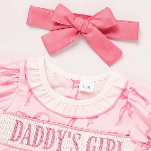 GRNSHTS Baby Girl Romper Newborn Clothes Bodysuit Jumpsuit Baby Girl Clothes Outfit 0-18M in Saudi Arabia