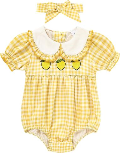 GRNSHTS Baby Girl Romper Newborn Clothes Bodysuit Jumpsuit Baby Girl Clothes Outfit 0-18M in Saudi Arabia