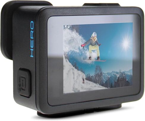GoPro Hero (Go Pro Hero) Black Compact-كاميرا عمل مقاومة للماء مع فيديو 4K Ultra HD ، صور 12 ميجابكسل + مجموعة ملحقات 50-in-1 + 2 × 64 جيجابايت + المزيد in Kuwait
