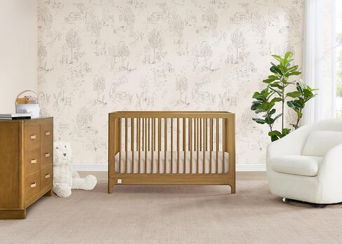 Delta Children babyGap Wren 4-in-1 Convertible Crib Greenguard Gold Certified, Acorn in Kuwait