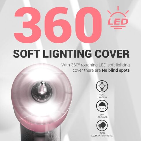 4V Electric Screwdriver Set, 5 N.m with 2000 mAh Li-ion Battery, 1/4" Magnetic Hex Chuck, USB-C Charging Cable, 18 Driver Bits for Furniture Repairs, Pink in Kuwait