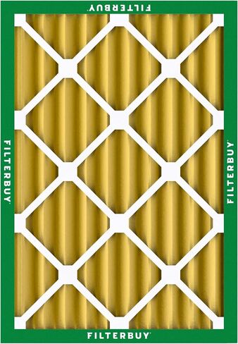 Filterbuy 10x24x1 فلتر الهواء MERV 11 Allergen Defense (6 عبوات)، استبدال مرشحات هواء فرن HVAC AC المطوية (الحجم الفعلي: 9.50 × 23.50 × 0.75 بوصة) in Saudi Arabia