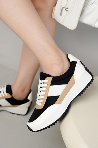 Project Cloud Womens Sneakers - Memory Foam Insole and Lightweight Spring Shoes - Non-Slip Lace Up Trendy Shoes - Fashion Sneakers for Women 2025 in Kuwait